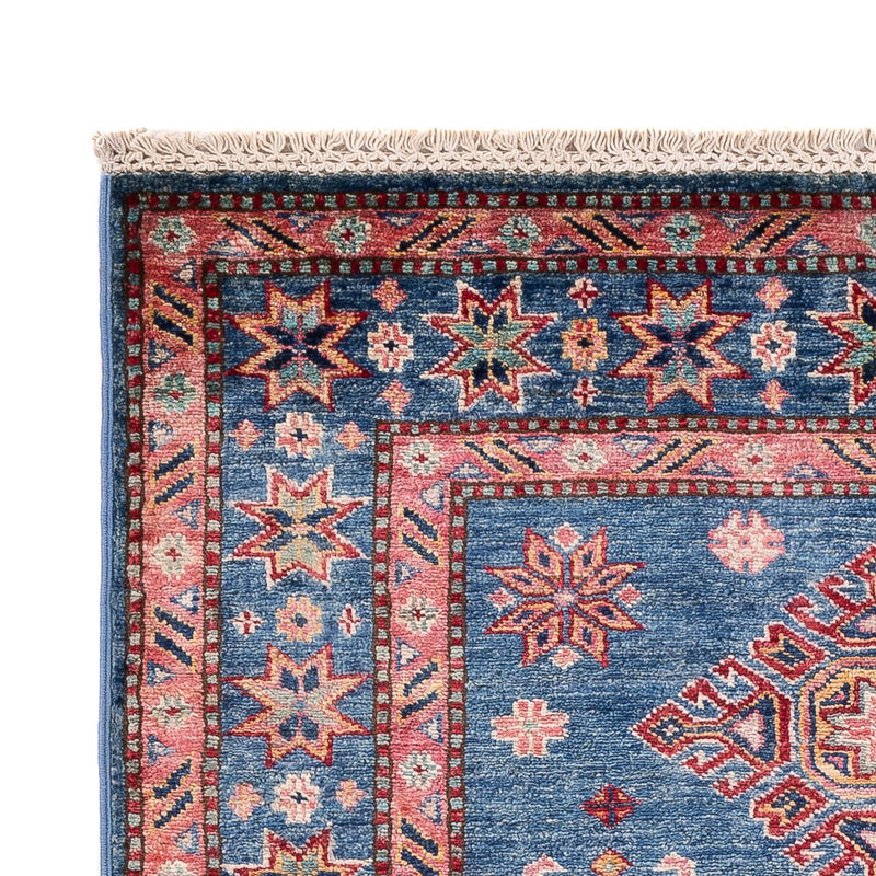 Ziegler Teppich - Kazak - 152 x 99 cm - blau