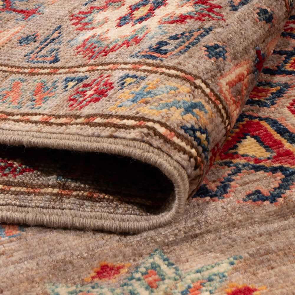 Ziegler Teppich - Kazak - 151 x 101 cm - dunkelbeige