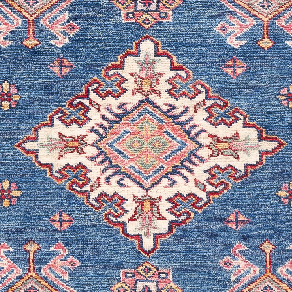 Ziegler Teppich - Kazak - 155 x 101 cm - blau