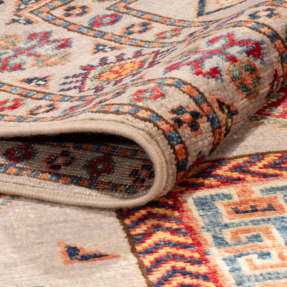 Ziegler Teppich - Kazak - 151 x 99 cm - hellblau