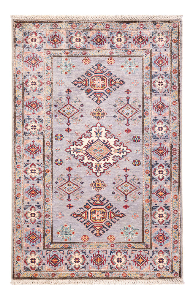 Ziegler Teppich - Kazak - 148 x 98 cm - hellblau