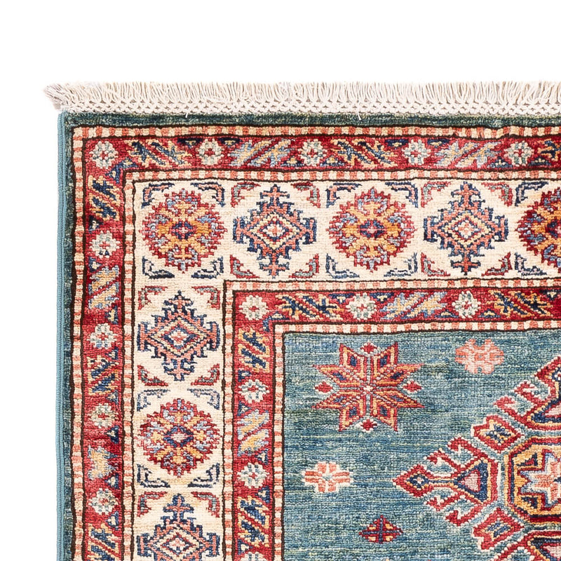 Ziegler Teppich - Kazak - 148 x 99 cm - grün