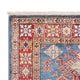 Ziegler Teppich - Kazak - 154 x 99 cm - blau