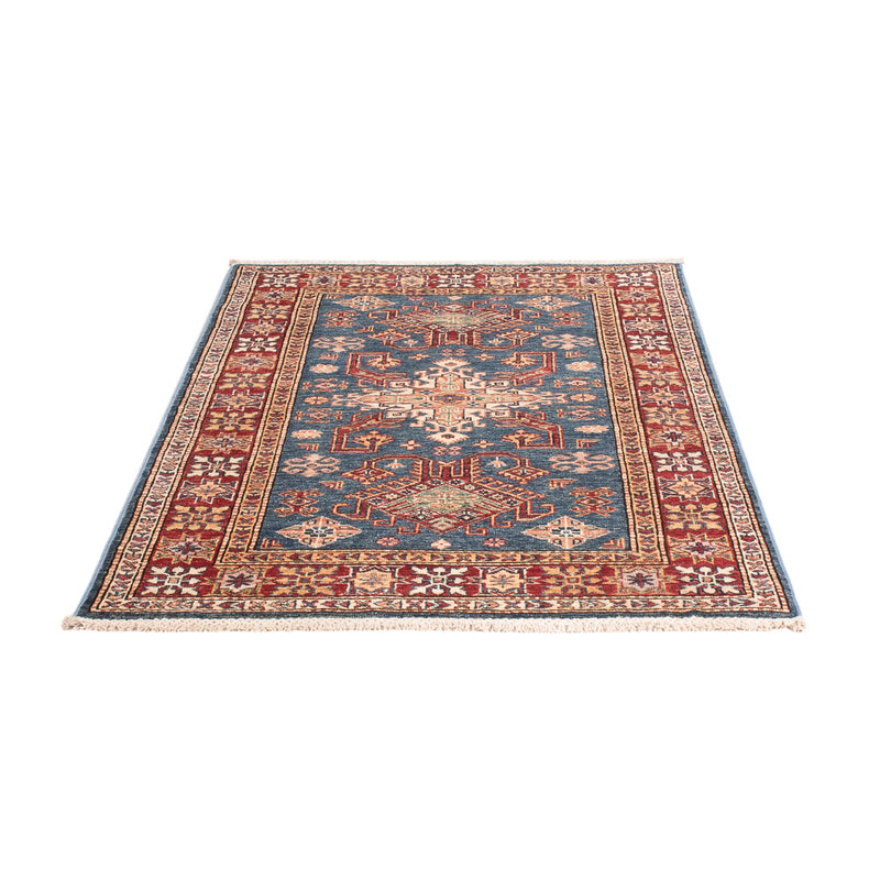 Ziegler Teppich - Kazak - 154 x 99 cm - blau
