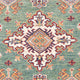 Ziegler Teppich - Kazak - 152 x 98 cm - grün