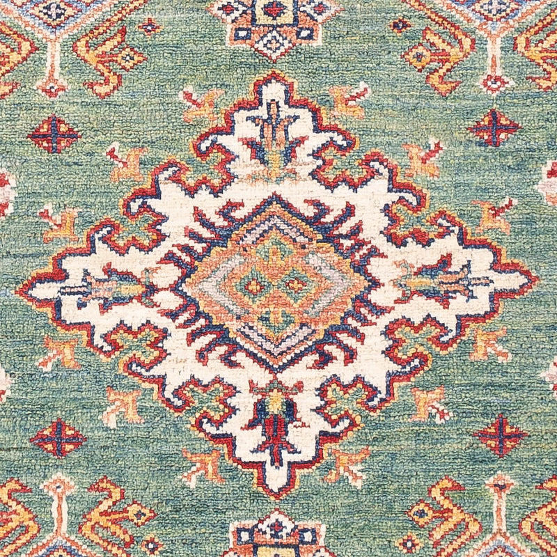 Ziegler Teppich - Kazak - 152 x 98 cm - grün
