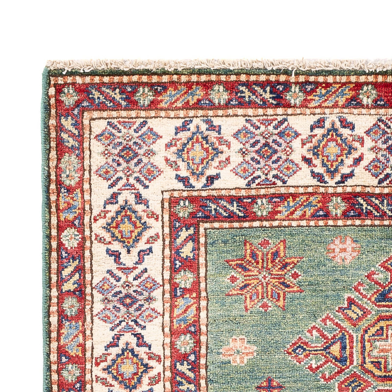 Ziegler Teppich - Kazak - 152 x 98 cm - grün