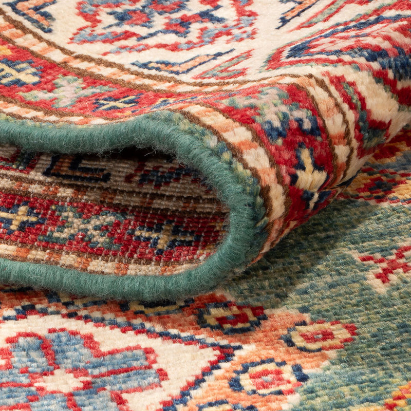 Ziegler Teppich - Kazak - 149 x 100 cm - grün