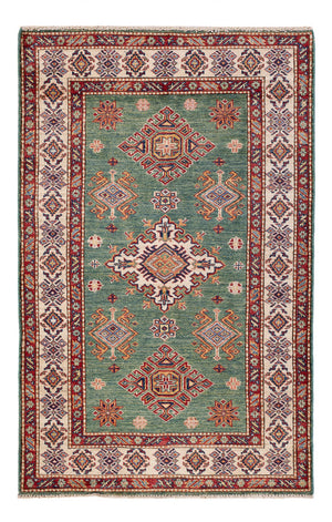 Ziegler Teppich - Kazak - 154 x 99 cm - grün