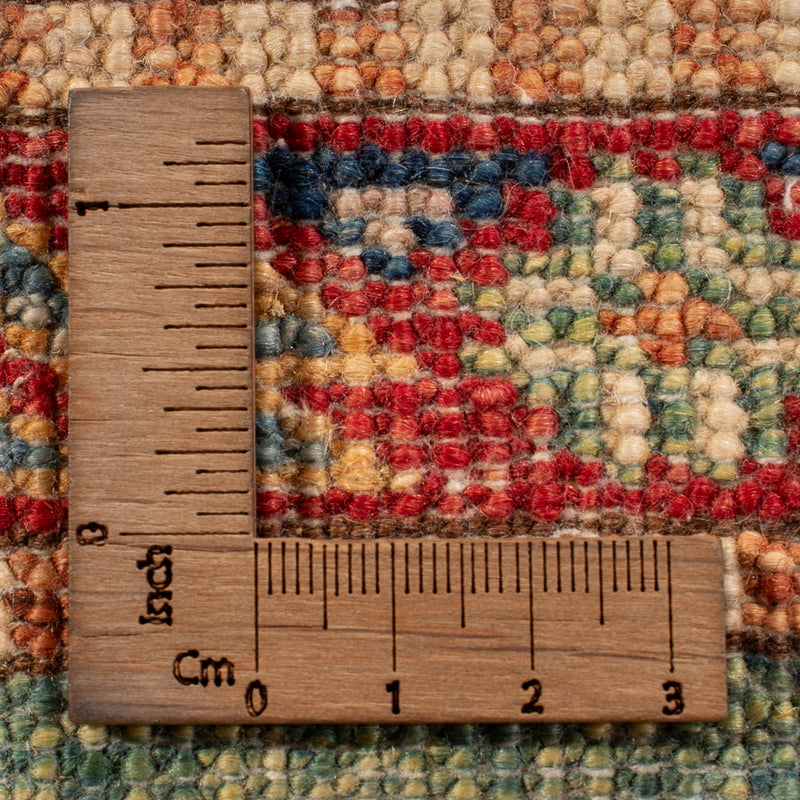 Ziegler Teppich - Kazak - 154 x 99 cm - grün