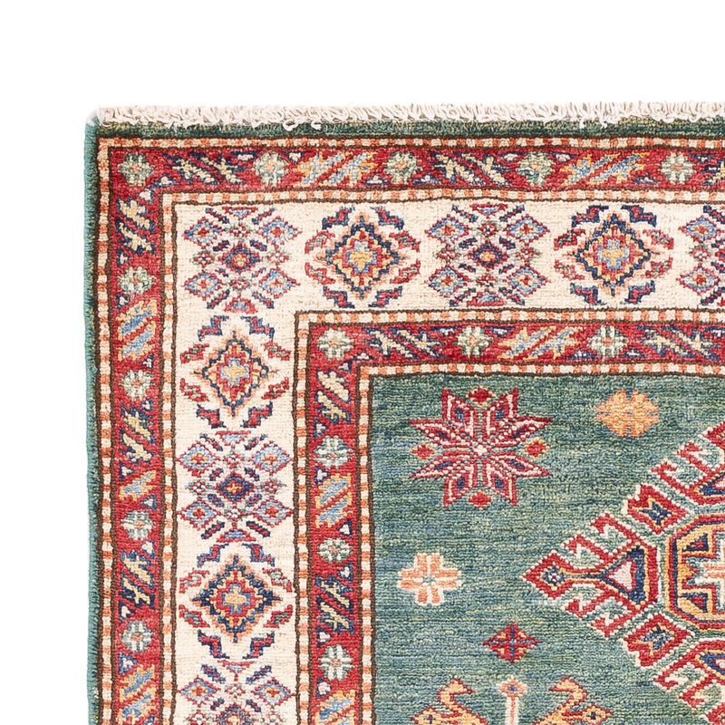Ziegler Teppich - Kazak - 151 x 100 cm - grün