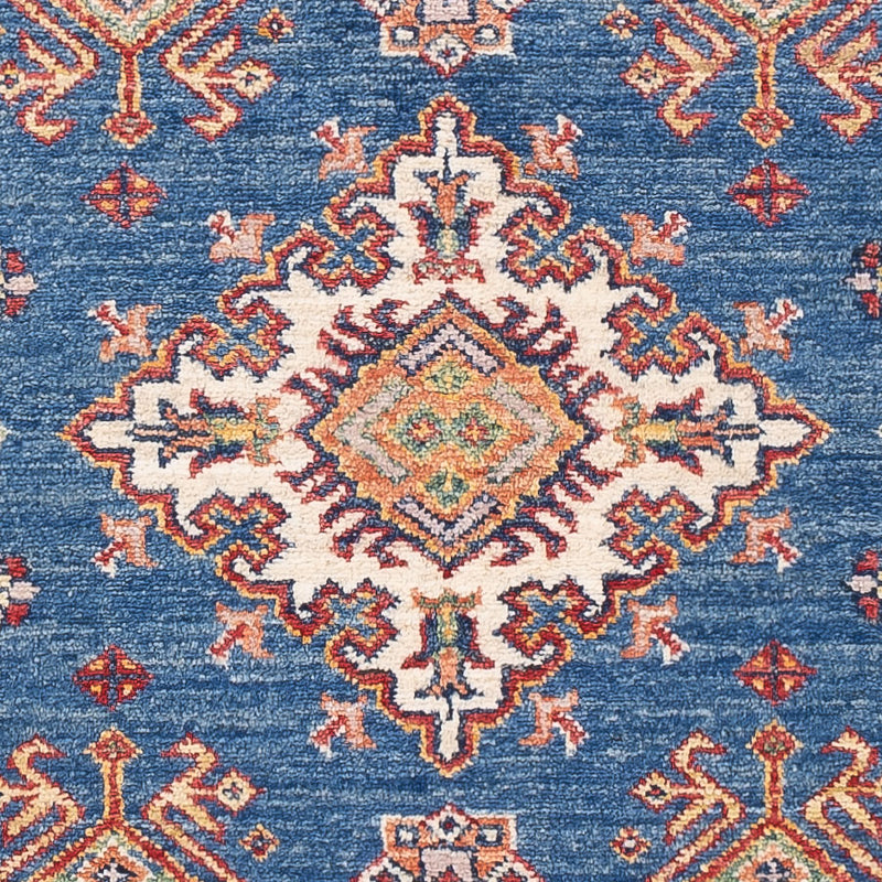 Ziegler Teppich - Kazak - 152 x 95 cm - blau