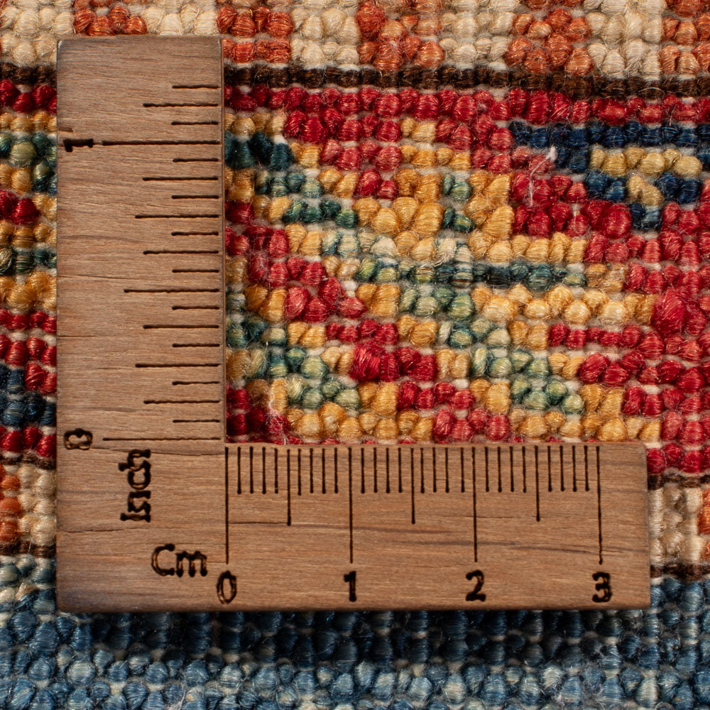 Ziegler Teppich - Kazak - 152 x 95 cm - blau