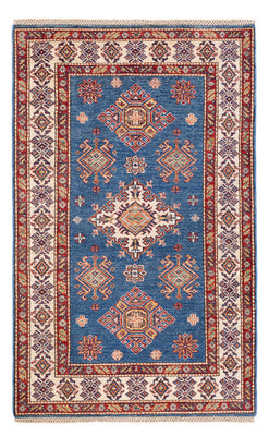 Ziegler Teppich - Kazak - 152 x 96 cm - blau