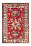 Kazak Tapis 99x143cm - Tapis oriental - rouge - Rectangle / Rouge / 99 x 143 cm Rectangle