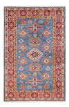 Kazak Tapis 99x155cm - Tapis oriental - Rectangle / Bleu / 99 x 155 cm Rectangle