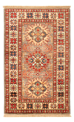 Ziegler Teppich - Kazak - Royal - 94 x 58 cm - dunkelbeige