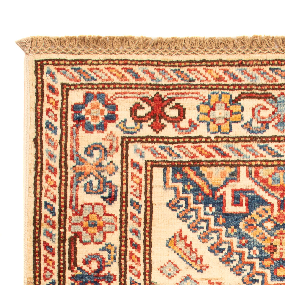 Ziegler Teppich - Kazak - Royal - 92 x 57 cm - hellbeige