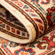 Ziegler Teppich - Kazak - Royal - 92 x 57 cm - hellbeige