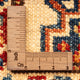 Ziegler Teppich - Kazak - Royal - 92 x 57 cm - hellbeige