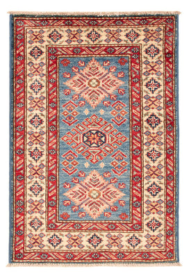 Ziegler Teppich - Kazak - Royal - 92 x 62 cm - hellblau