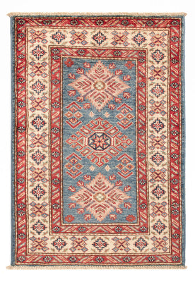 Ziegler Teppich - Kazak - Royal - 93 x 63 cm - hellblau
