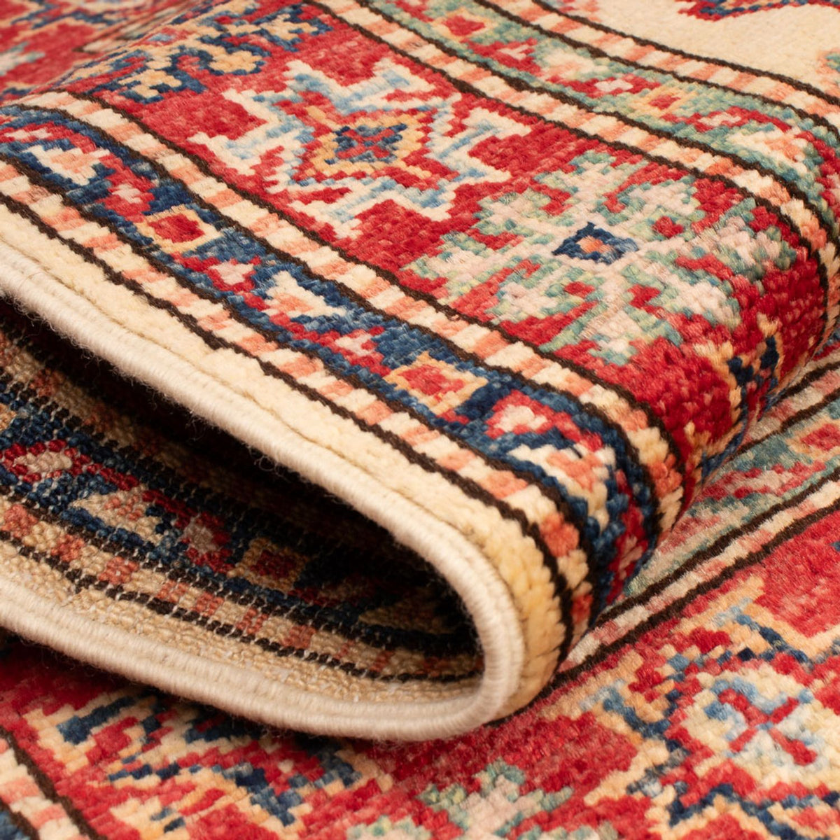 Ziegler Teppich - Kazak - Royal - 88 x 62 cm - beige