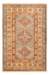 Kazak Tappeto 60x91cm - Tappeto orientale - caramello - Rettangolo / Caramello / 60 x 91 cm Rettangolo