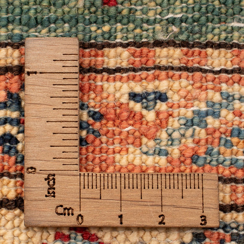 Ziegler Teppich - Kazak - Royal - 89 x 61 cm - grün