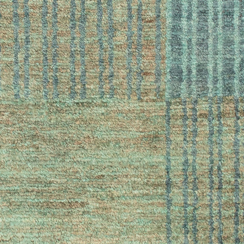 Ziegler Teppich - Modern - 90 x 64 cm - blau