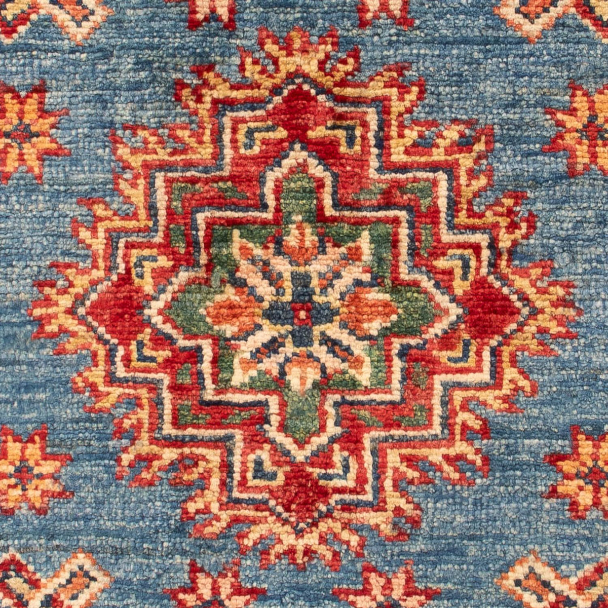Ziegler Teppich - Kazak - Royal - 94 x 60 cm - blau