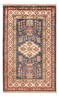 Tapis Ziegler - Kazak - Royal - 95 x 58 cm - bleu pétrole