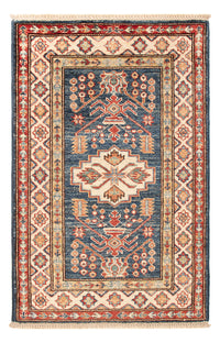 Tapis Ziegler - Kazak - Royal - 95 x 62 cm - bleu pétrole