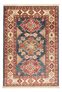 Tapis Ziegler - Kazak - Royal - 90 x 60 cm - bleu pétrole