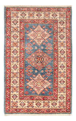 Ziegler Teppich - Kazak - Royal - 92 x 60 cm - blau