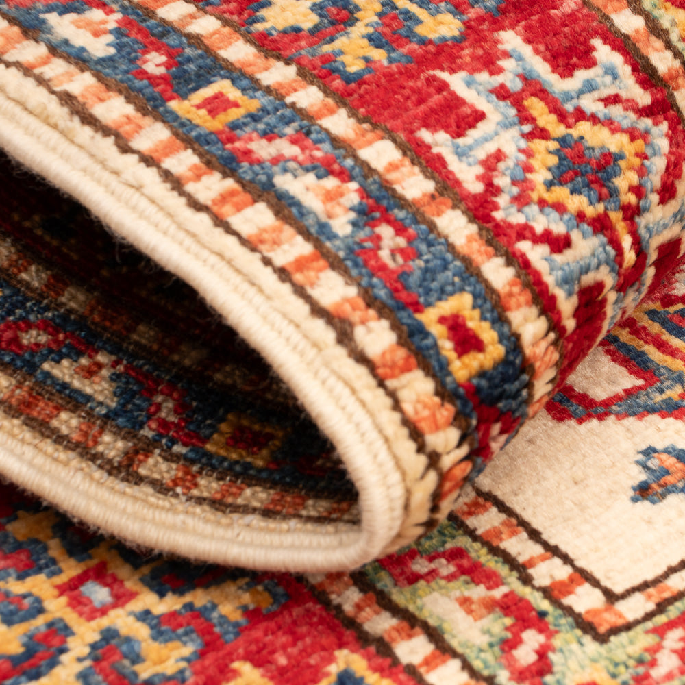 Ziegler Teppich - Kazak - Royal - 92 x 56 cm - beige