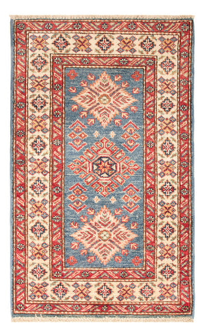 Ziegler Teppich - Kazak - Royal - 92 x 57 cm - blau