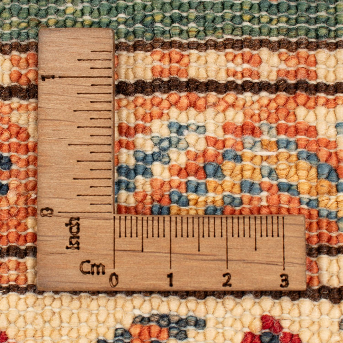 Ziegler Teppich - Kazak - Royal - 95 x 60 cm - grün