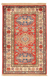 Kazak Tappeto 60x94cm - Tappeto orientale - rosso - Rettangolo / Rosso / 60 x 94 cm Rettangolo