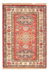 Kazak Tappeto 64x92cm - Tappeto orientale - rosso - Rettangolo / Rosso / 64 x 92 cm Rettangolo