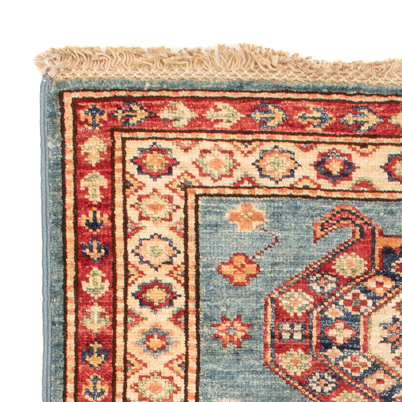 Ziegler Teppich - Kazak - Royal - 88 x 59 cm - blau
