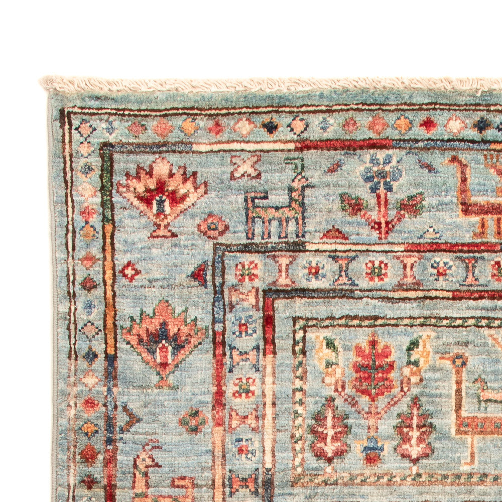 Ariana Tappeto 77x120cm - Tappeto orientale - blu chiaro