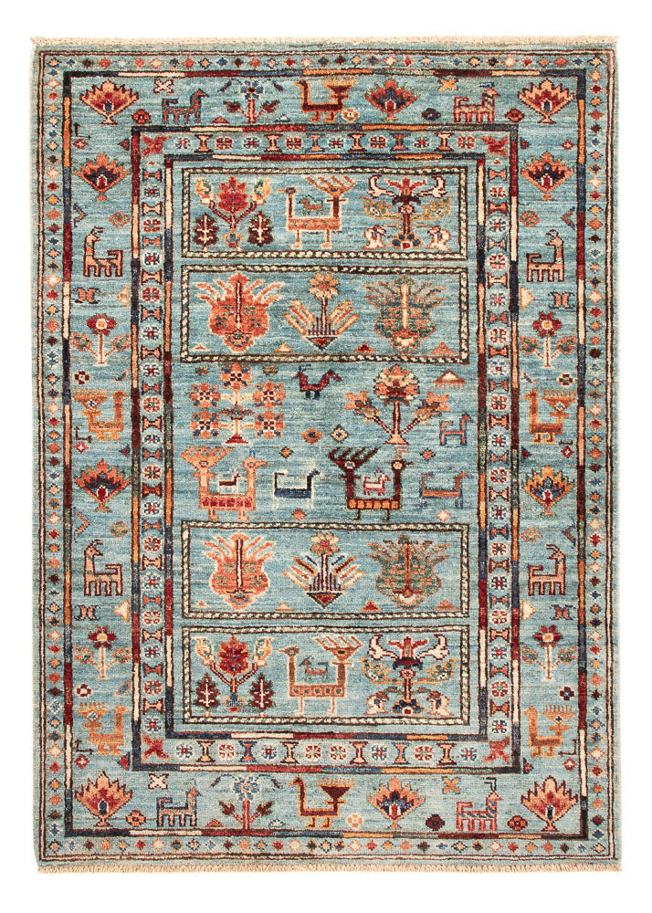 Ziegler Teppich - Ariana - 115 x 84 cm - türkis