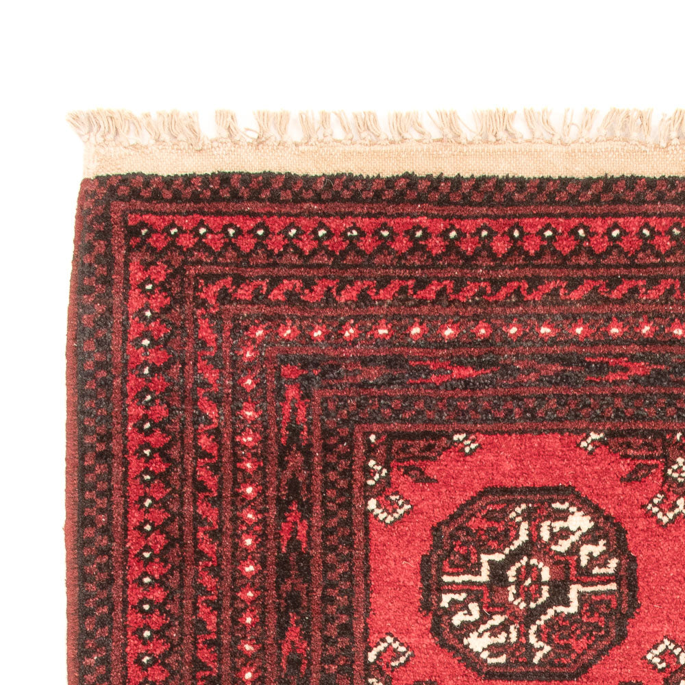Afghan Teppich - Filpa - 120 x 77 cm - rot