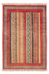 Shal Tapis 79x118cm - Tapis oriental - Rectangle / Multicolore / 79 x 118 cm Rectangle