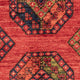 Afghan Teppich - 121 x 81 cm - rot