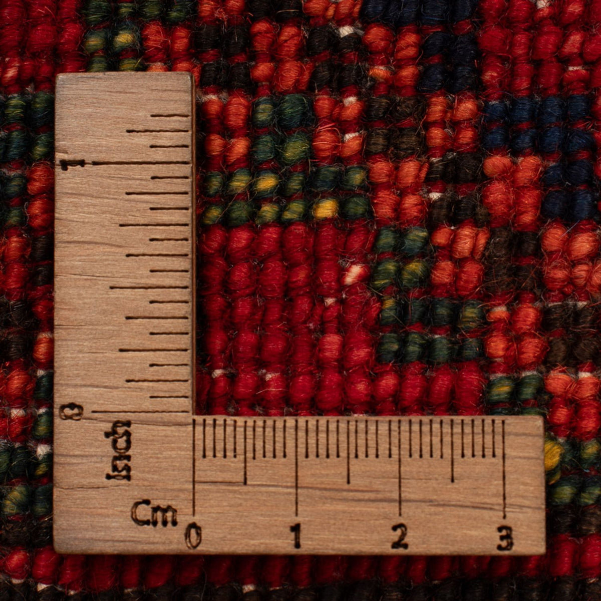 Afghan Teppich - 121 x 81 cm - rot