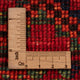 Afghan Teppich - 123 x 83 cm - rot
