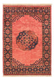 Afghan Teppich - 120 x 85 cm - hellrot
