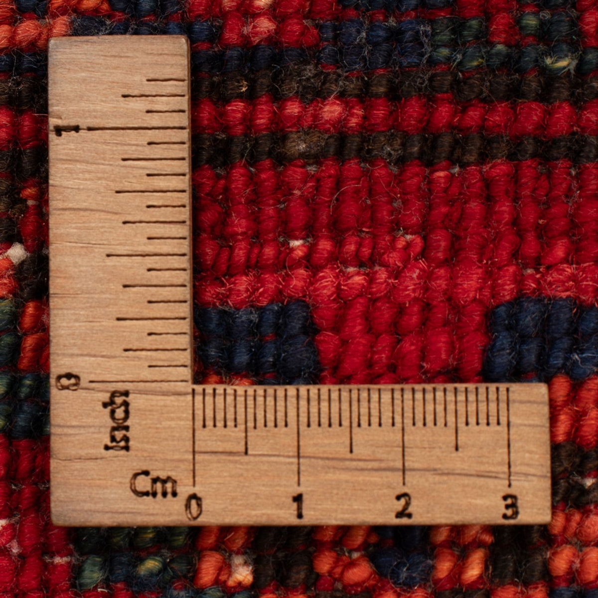 Afghan Teppich - 138 x 86 cm - rot